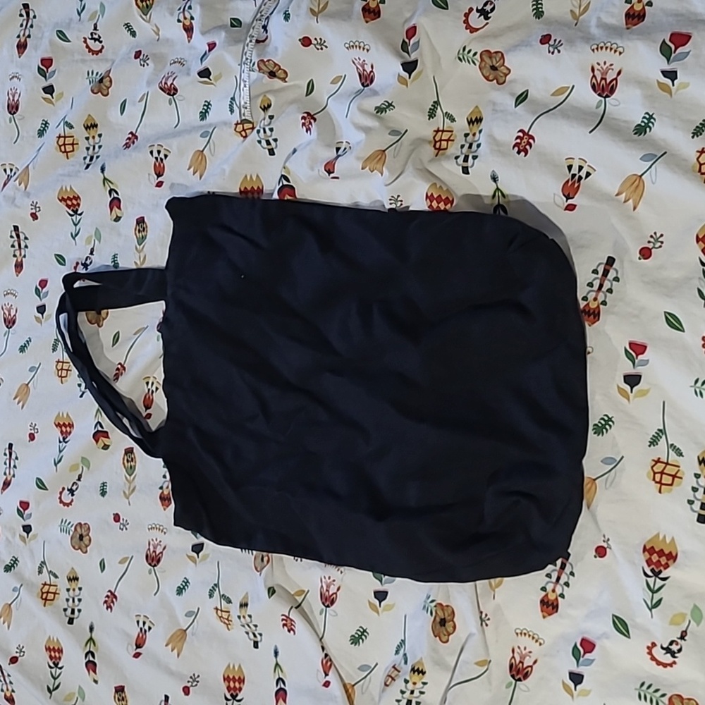 La Petite Alice linen tote bag black - Picture 3 of 4